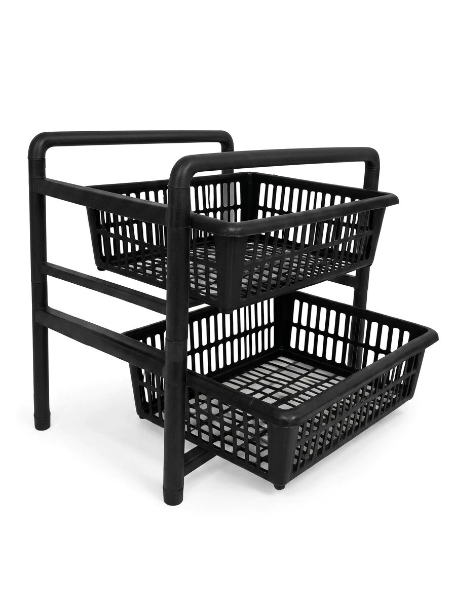 CANASTO EXTRAIBLE 2 ESTANTES