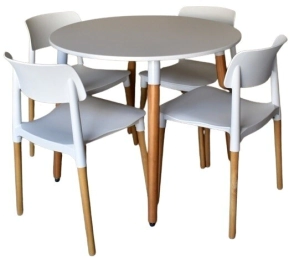 MESA NORDICA REDONDA 90 CM