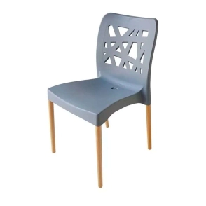 SILLA FRANCA PATAS DE MADERA