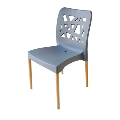 SILLA FRANCA PATAS DE MADERA