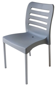 SILLA AMBAR PATA PINTADA