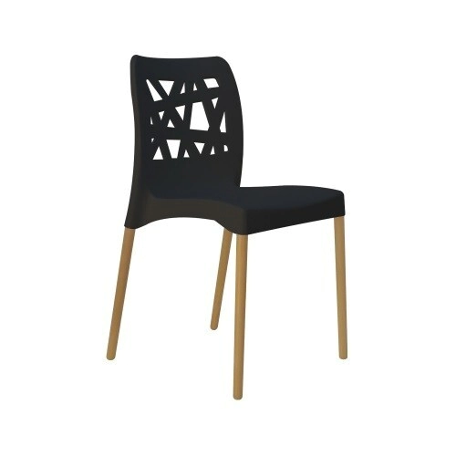SILLA FRANCA P/MADERA NEGRA