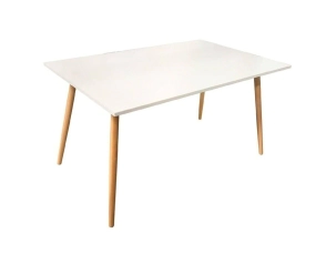 MESA KAUNAS PATA DE MADERA 1.20 X 0.82