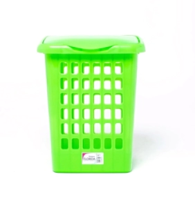 CESTO RECT. PARA ROPA C/TAPA BISAGRA