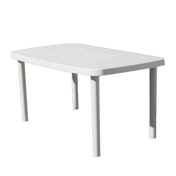 MESA RECTANGULAR BLANCA NR