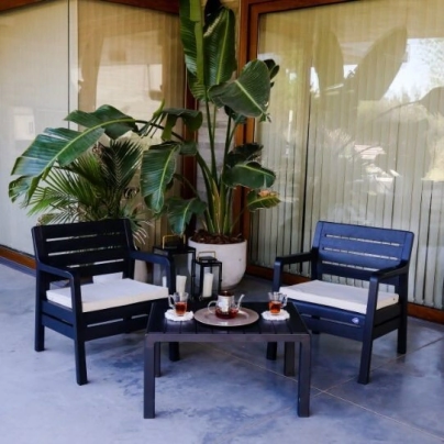 JUEGO PARIS 2 SILLONES + 1 MESA