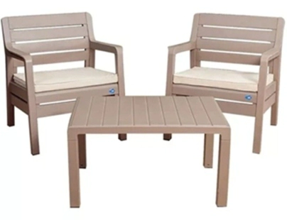 JUEGO PARIS 2 SILLONES + 1 MESA