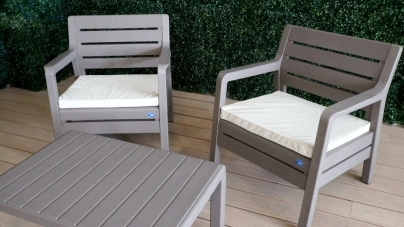 JUEGO PARIS 2 SILLONES + 1 MESA