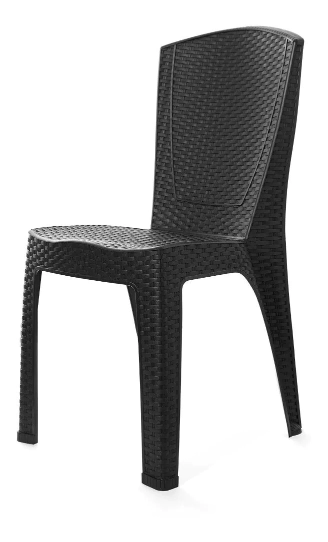 SILLA RATAN NEGRA