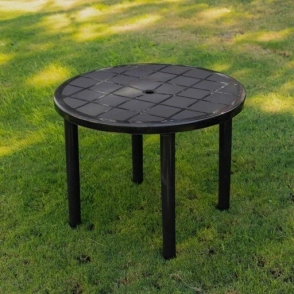 MESA REDONDA NR NEGRA