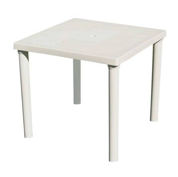 MESA CUADRADA BLANCA NR