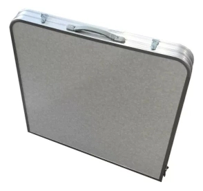 SET DE MESA PLEGABLE + 4 BANCOS PARA CAMPING