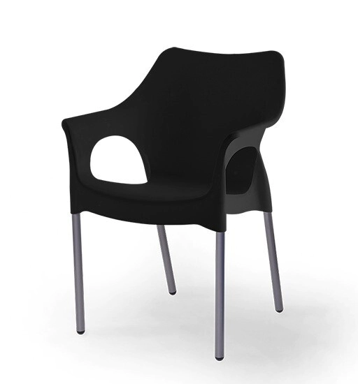 SILLON RUBY NEGRO GEMPLAST
