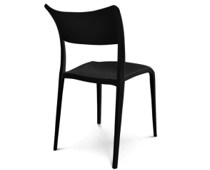 SET DE 4 SILLAS VERONA NEGRAS