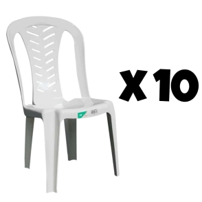 SET DE 10 LIVING BLANCAS