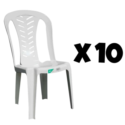 SET DE 10 LIVING BLANCAS