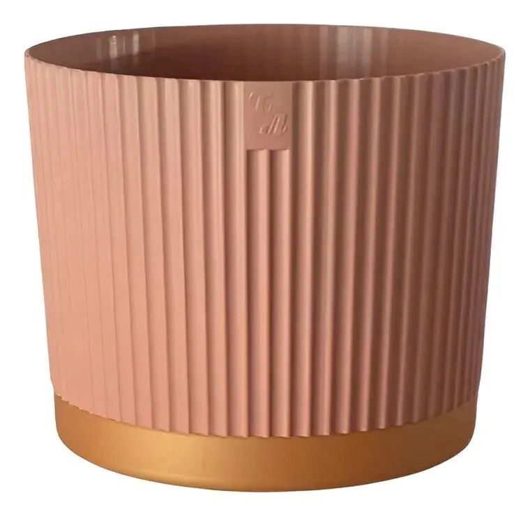 MACETA VENECIA 17CM CORAL
