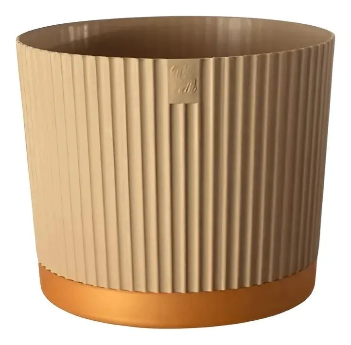 MACETA VENECIA 17CM BEIGE